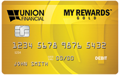 My Rewards<sup>®</sup> Gold Debit Card