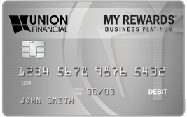 My Rewards<sup>®</sup> Business Platinum Debit Card